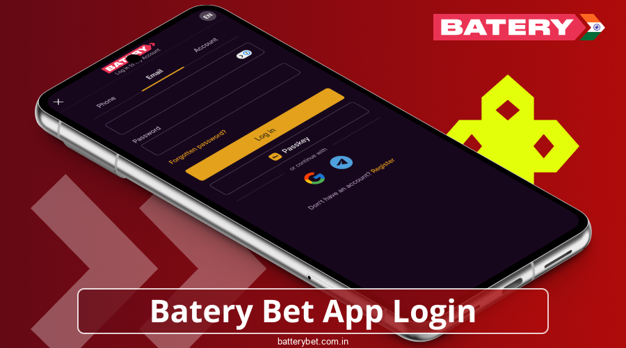 How to log in to the Indian Batery Bet account