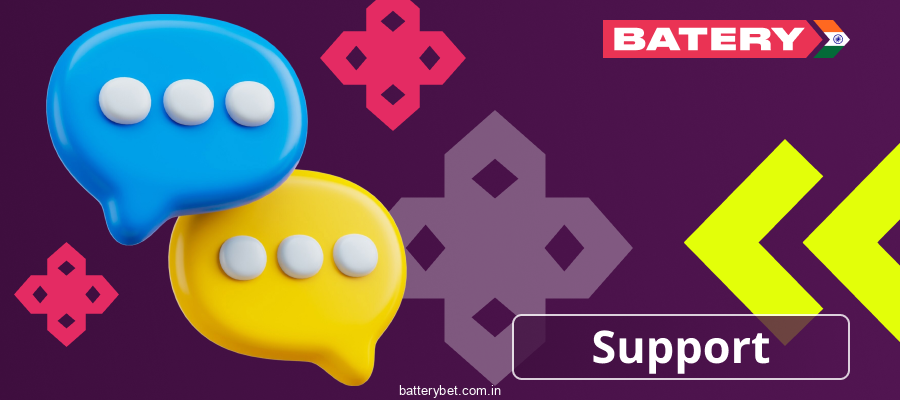 Batery Bet IN Indian Players Support