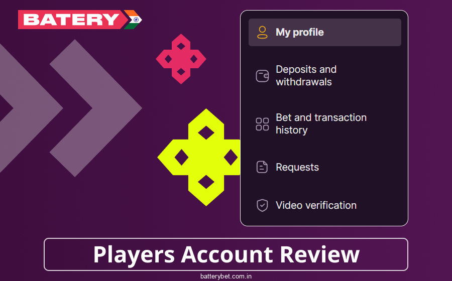 Batery Bet IN Indian Player Profile