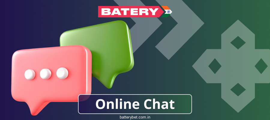 Batery Bet India Live Chat Support