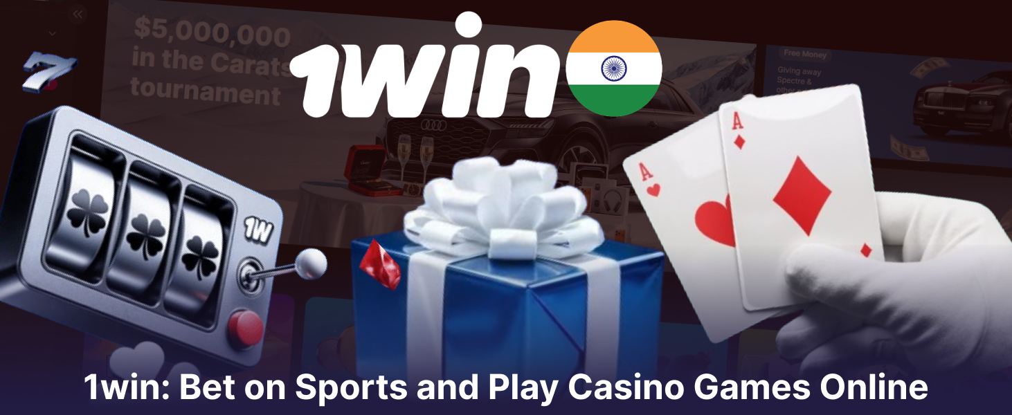 1win casino and sports betting website available for players from India
